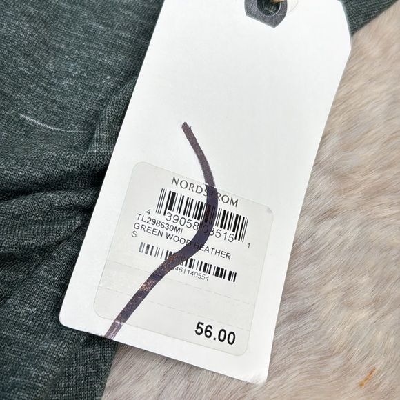 Leith | Green Keith Ruched Body-Con Tank Dress - Picture 10 of 15